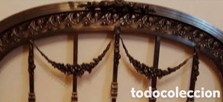 Antig&uuml;edades: CAMA BRONCE s XIX En perfecto estado - Foto 2