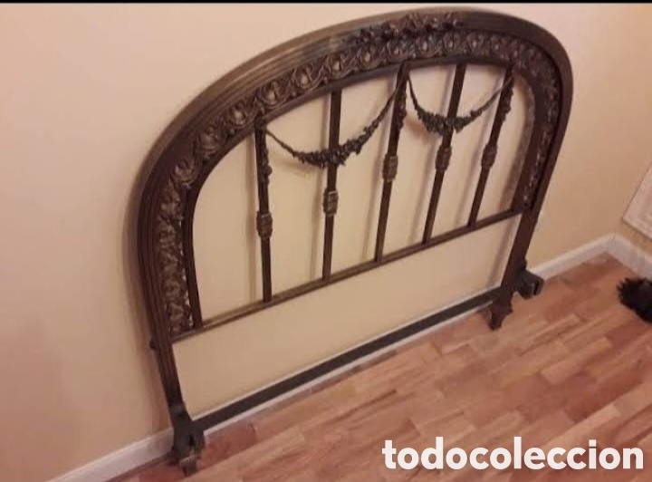 Antig&uuml;edades: CAMA BRONCE s XIX En perfecto estado - Foto 6