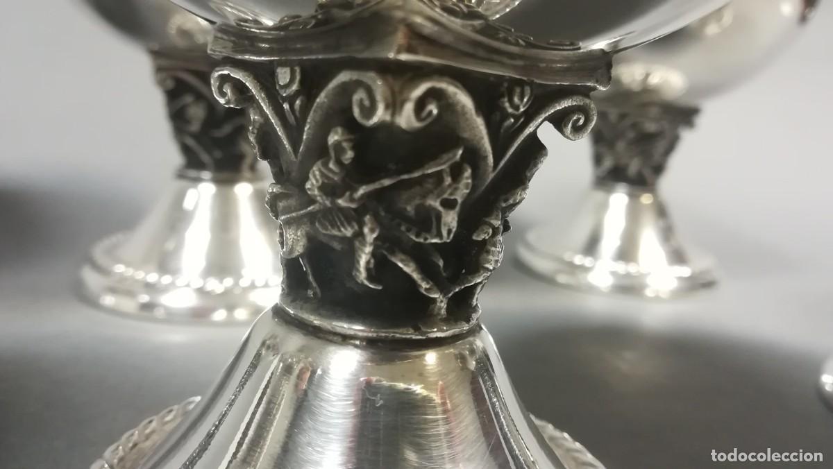 Antig&uuml;edades: COPAS PLATEADAS PARA COCTEL ALERIUM PLAQUE - Foto 4