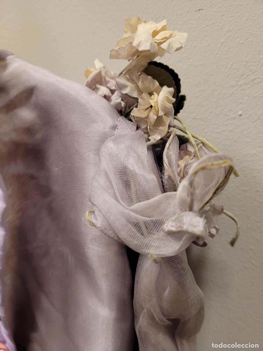Antig&uuml;edades: Vestido infantil en seda, finales S. XIX - Foto 11