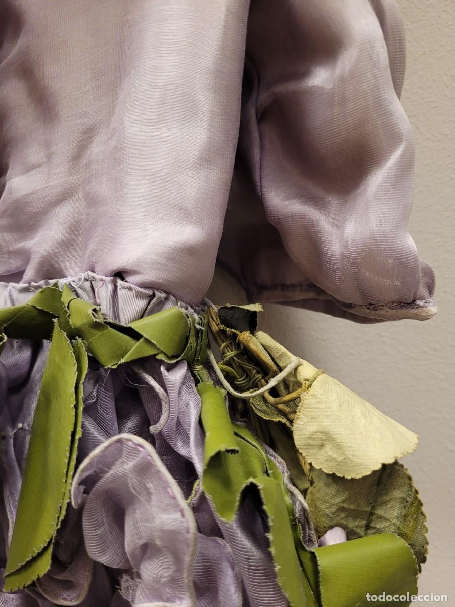 Antig&uuml;edades: Vestido infantil en seda, finales S. XIX - Foto 12