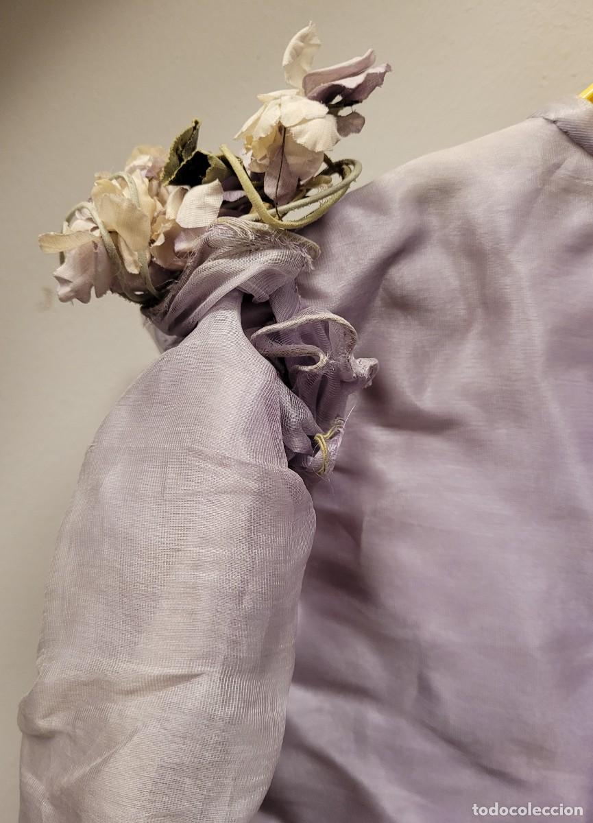 Antig&uuml;edades: Vestido infantil en seda, finales S. XIX - Foto 13