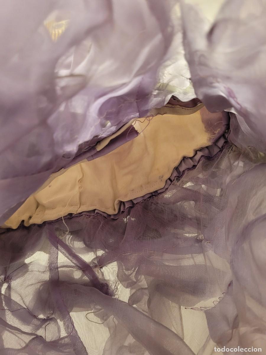 Antig&uuml;edades: Vestido infantil en seda, finales S. XIX - Foto 14