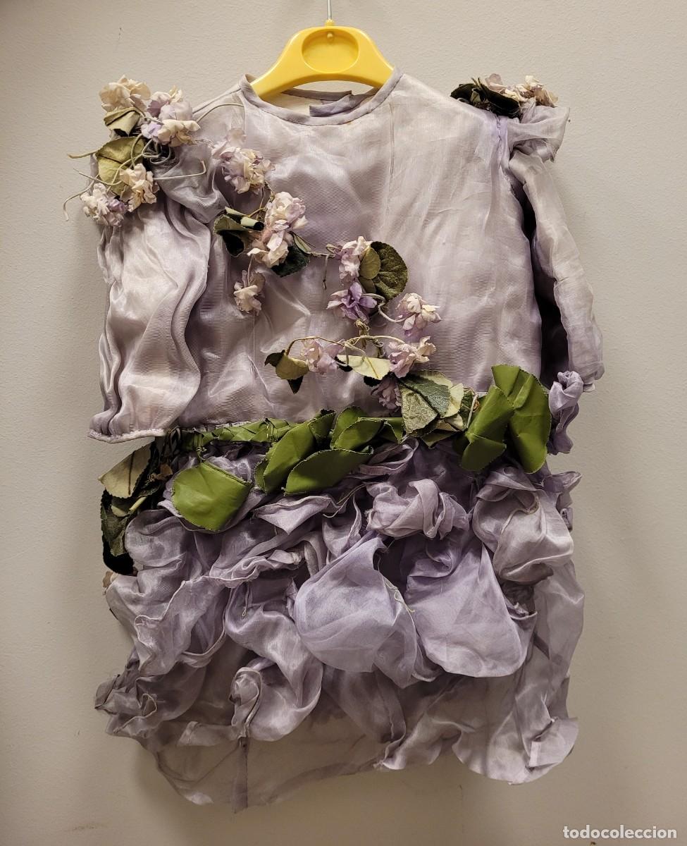 Antig&uuml;edades: Vestido infantil en seda, finales S. XIX - Foto 16