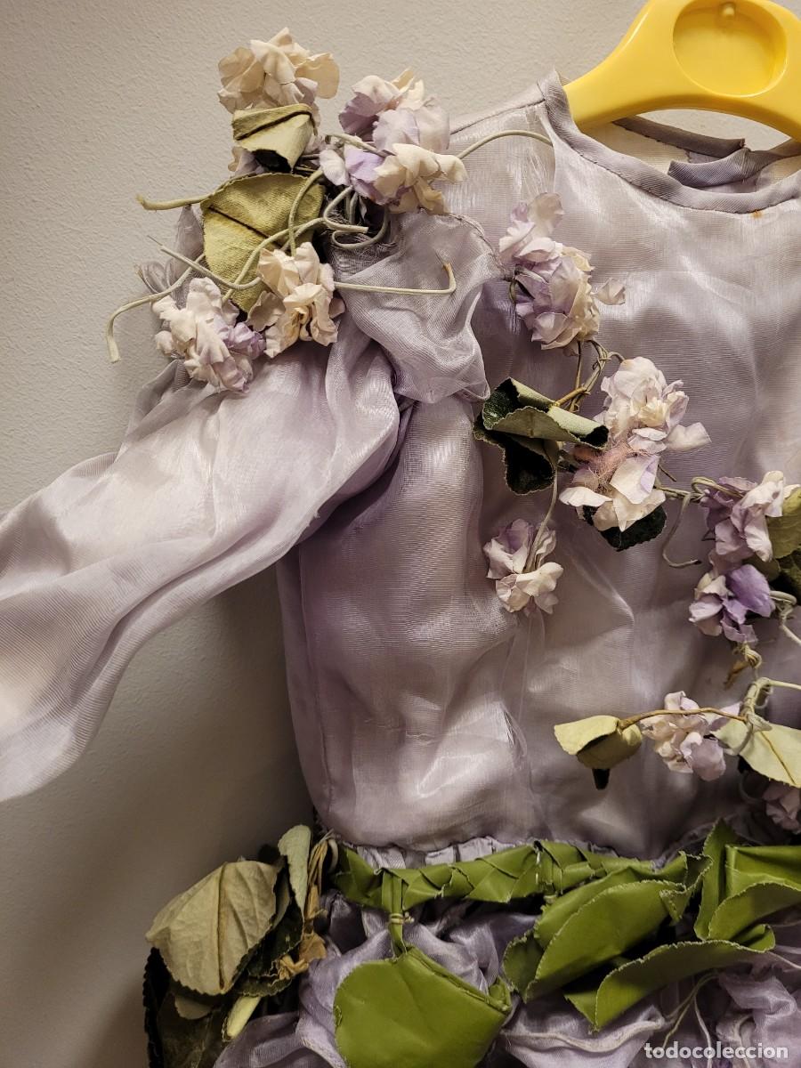 Antig&uuml;edades: Vestido infantil en seda, finales S. XIX - Foto 17