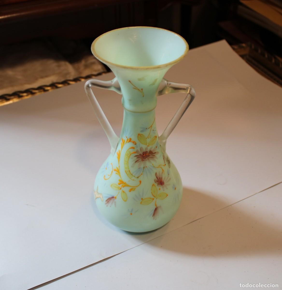 Antig&uuml;edades: PRECIOSA OPALINA DE &Eacute;POCA ORIGINAL - Foto 1