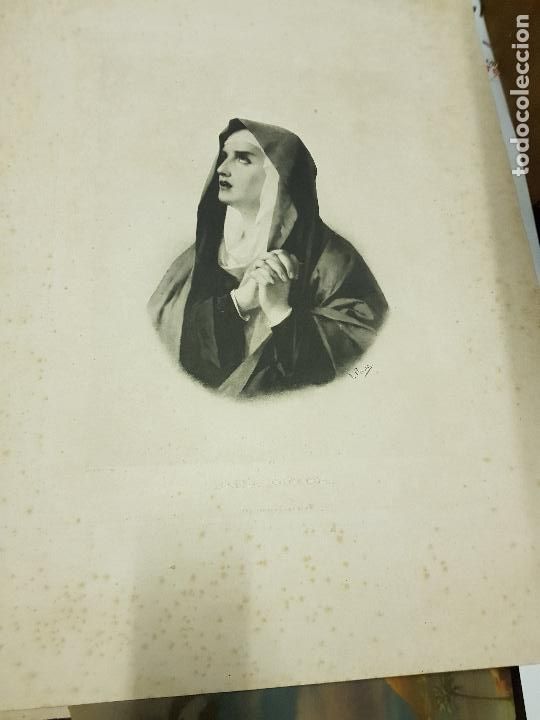 Antig&uuml;edades: LA DOLOROSA 59X78 CM - Foto 6