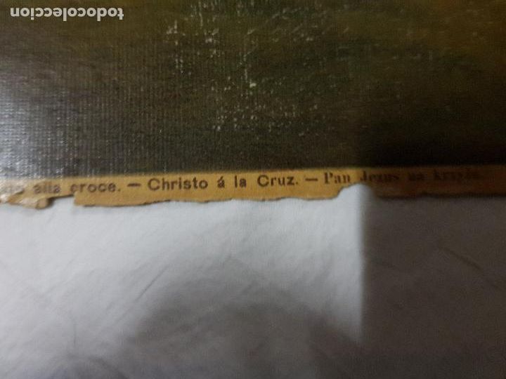 Antig&uuml;edades: CRISTO EN LA CRUZ 47X64 CM - Foto 3
