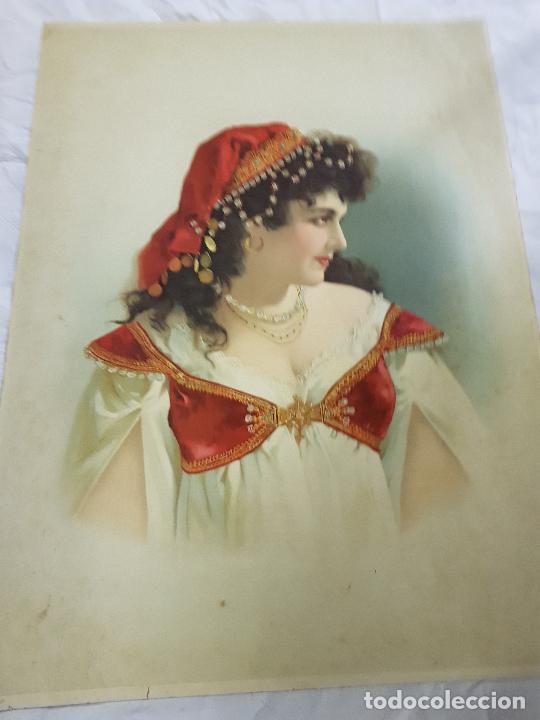 Antig&uuml;edades: MUJER 47X64 CM - Foto 4