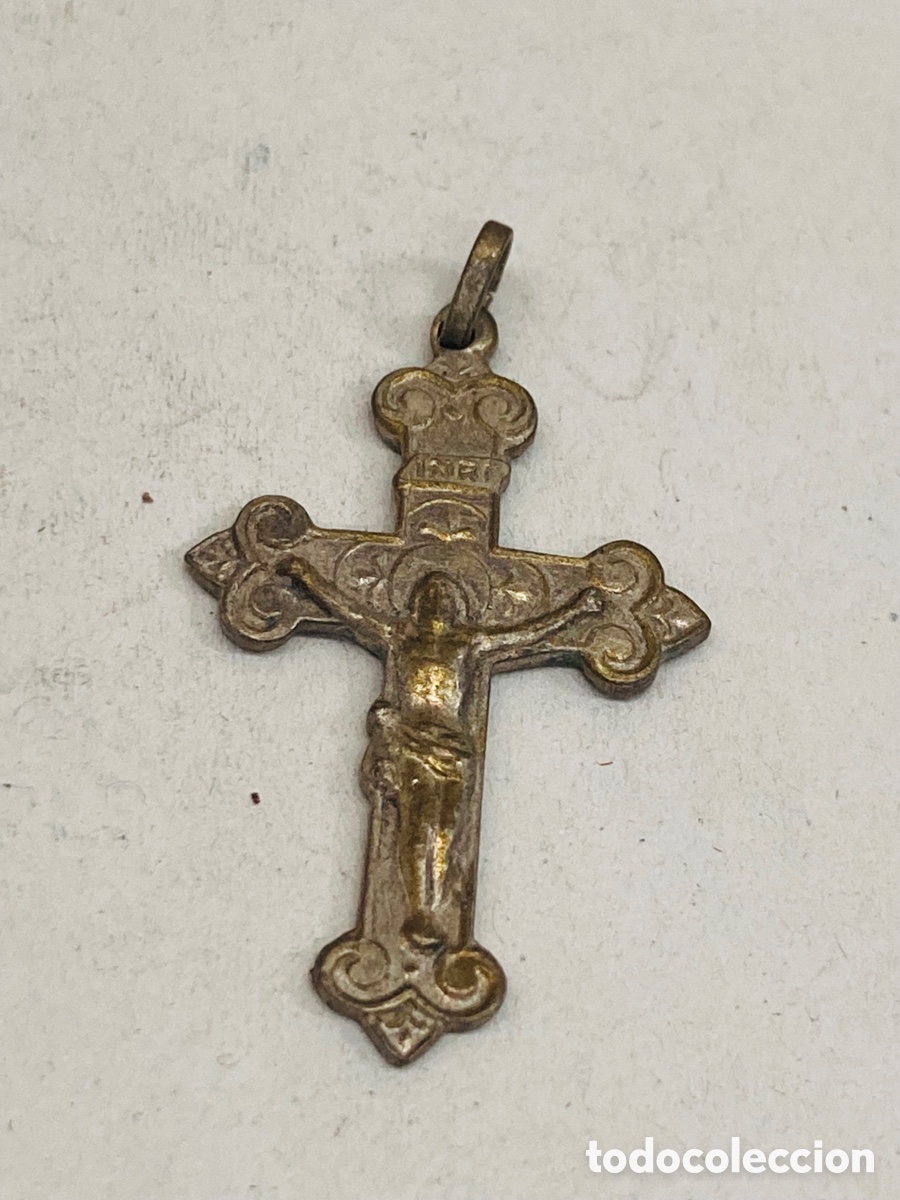 Antig&uuml;edades: Cruz de metal - Foto 1