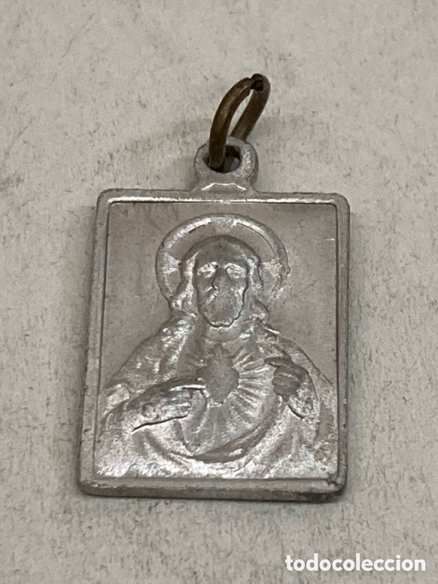 Antig&uuml;edades: Medalla religiosa met&aacute;lica - Foto 1