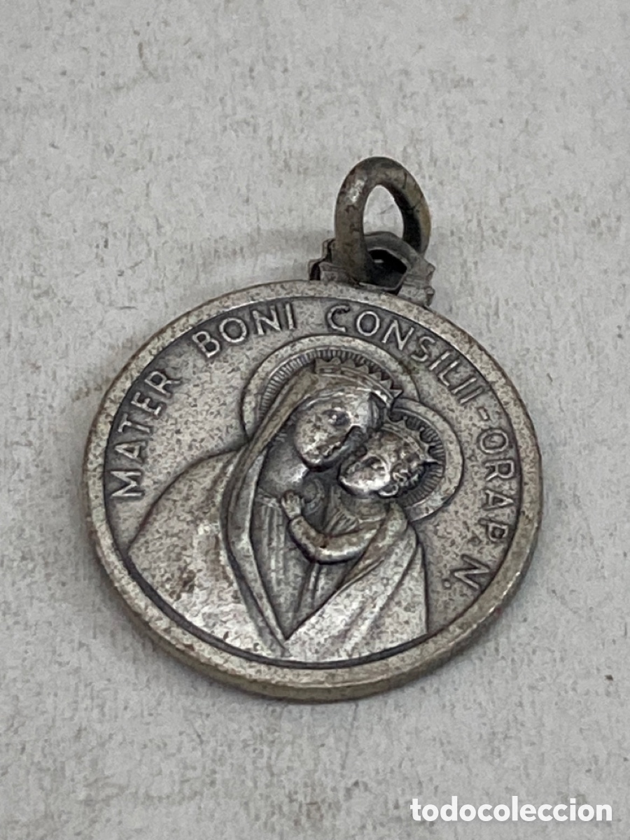 Antig&uuml;edades: Medalla religiosa met&aacute;lica - Foto 2