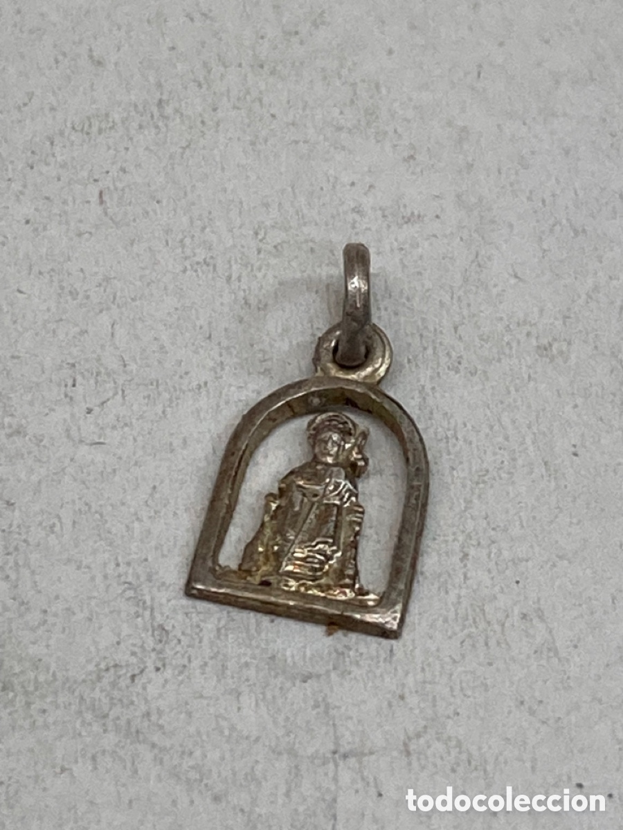 Antig&uuml;edades: Medalla religiosa met&aacute;lica - Foto 1