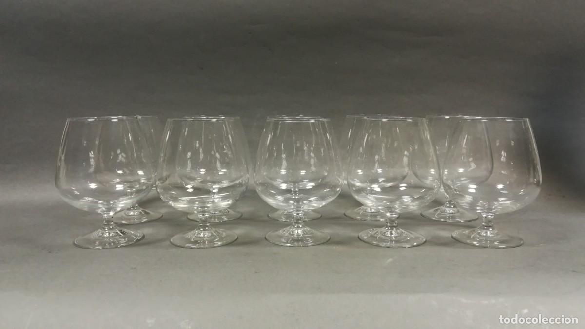 Antig&uuml;edades: COPAS DE CRISTAL PARA CO&Ntilde;AC O LICOR - Foto 1