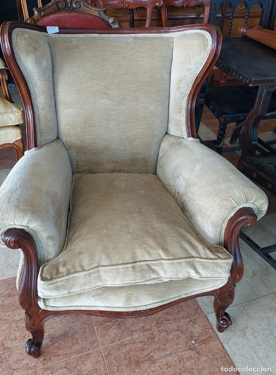 Antig&uuml;edades: Butaca estilo Regency. - Foto 1