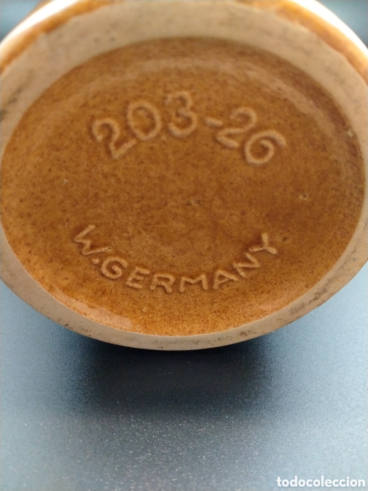 Antig&uuml;edades: JARR&Oacute;N DE CER&Aacute;MICA ESMALTADA W. GERM&Aacute;NY. - Foto 2