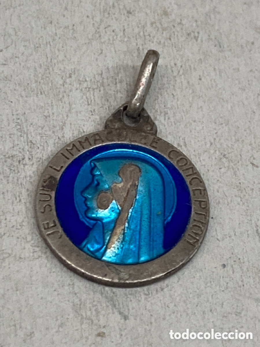 Antig&uuml;edades: Medalla de plata religiosa - Foto 1