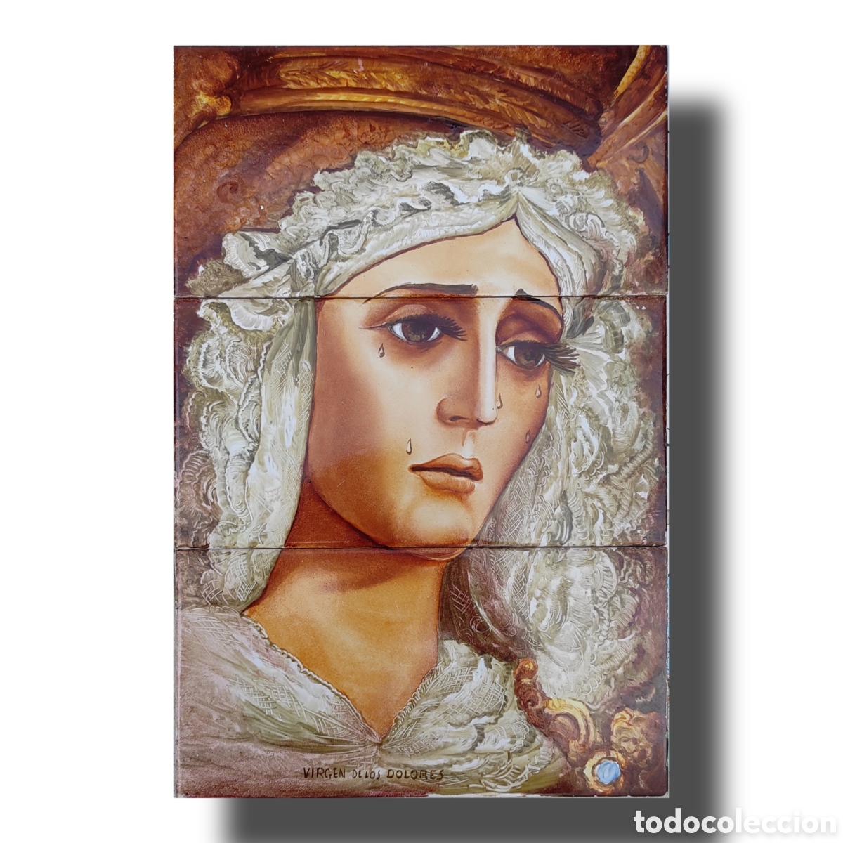 Antig&uuml;edades: Retablo ceramico Triana - Foto 1