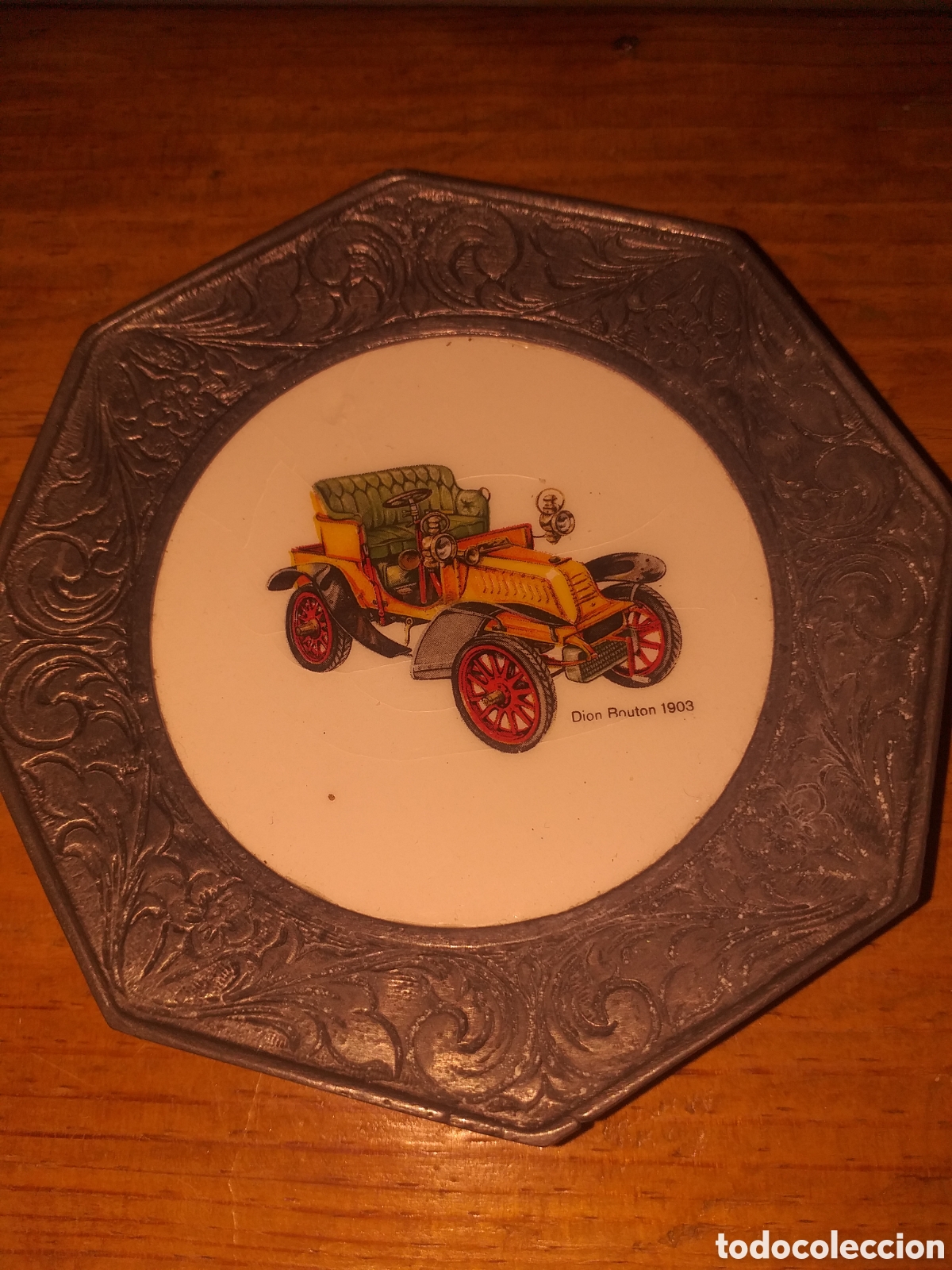 Antiques: Cuadros peltre antiguos