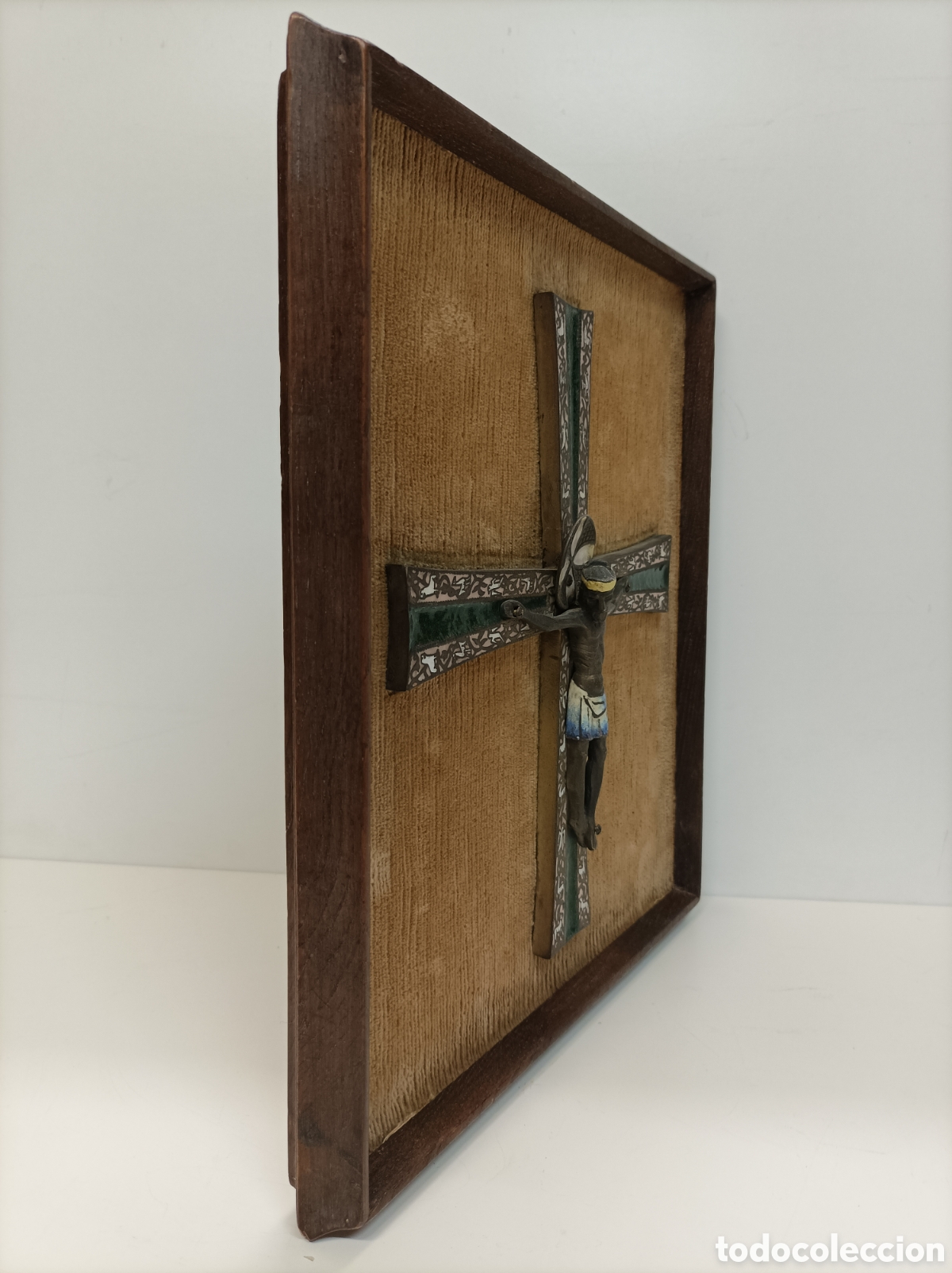 Antig&uuml;edades: Crucifijo Modest Morat&oacute; - Foto 6