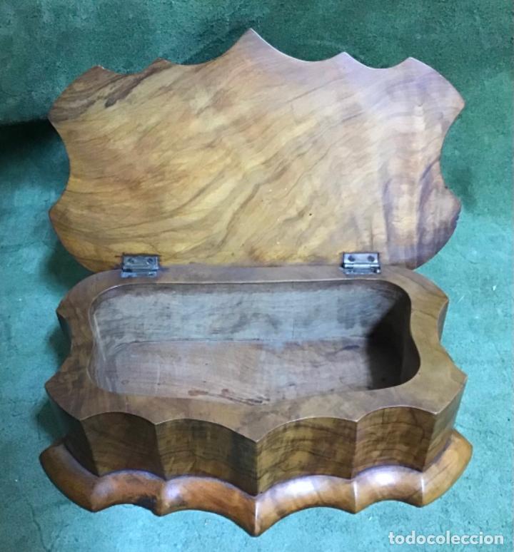Antig&uuml;edades: JOYERO DE MADERA, RAIZ - Foto 3