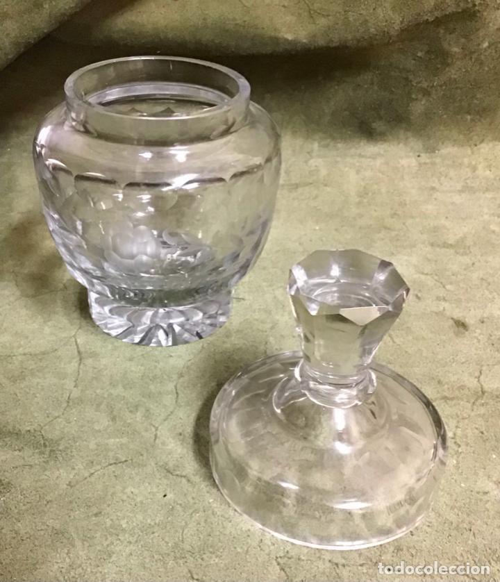 Antig&uuml;edades: BOMBONERA DE CRISTAL - Foto 2