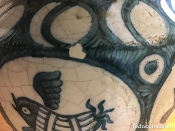 Antig&uuml;edades: JARRON CER&Aacute;MICA DECORADA - Foto 3