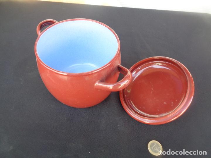 Antig&uuml;edades: COCINA. OLLA ESMALTADA - Foto 4