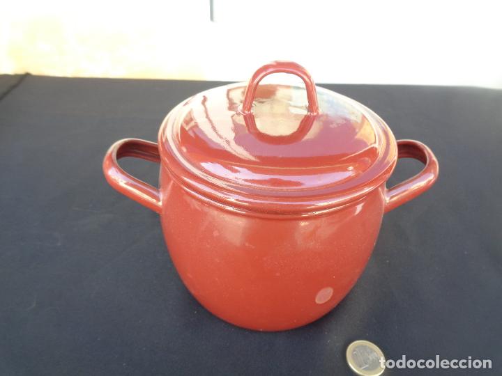 Antig&uuml;edades: COCINA. OLLA ESMALTADA - Foto 5