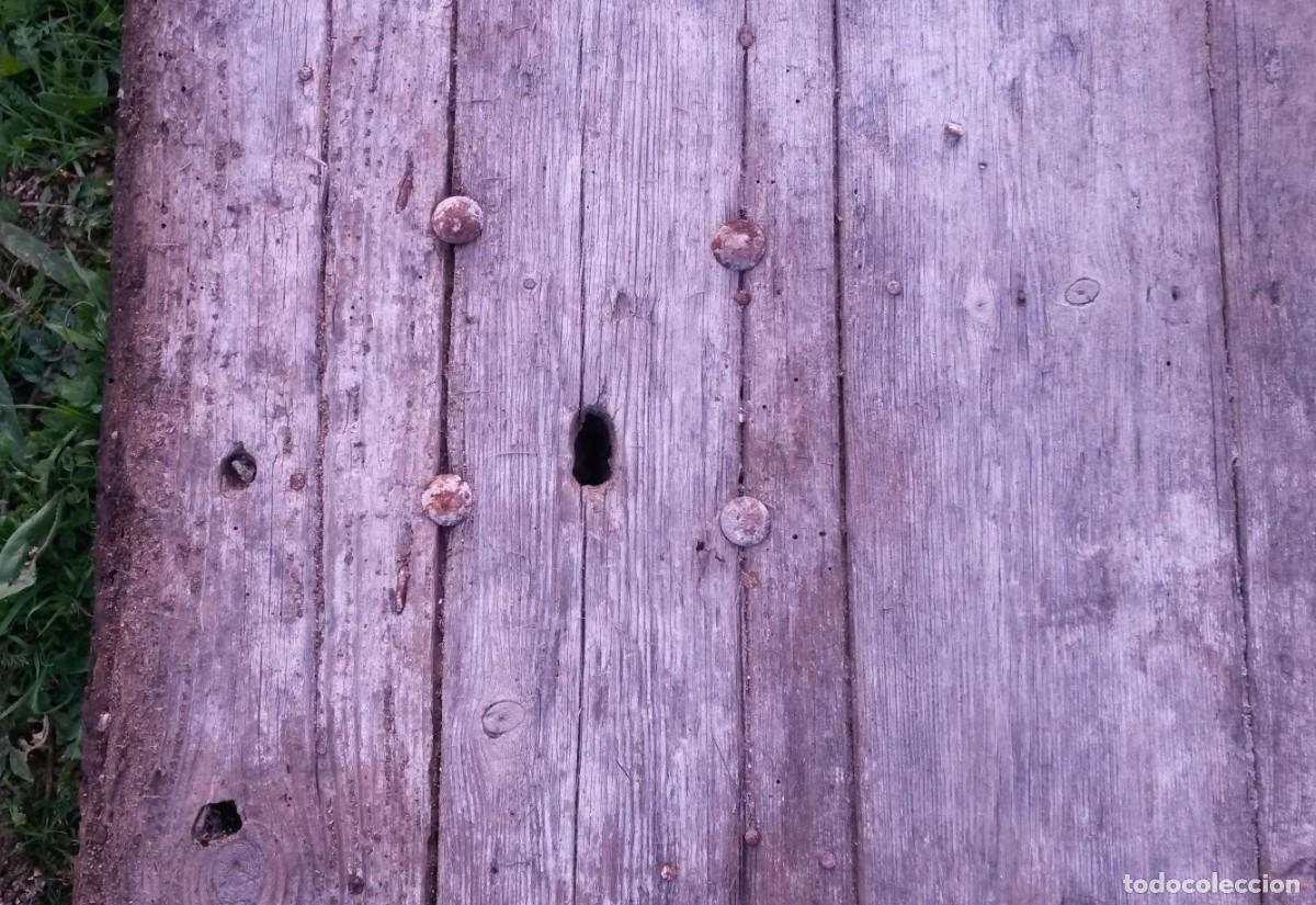 Antig&uuml;edades: Puerta de madera a restaurar - Foto 4