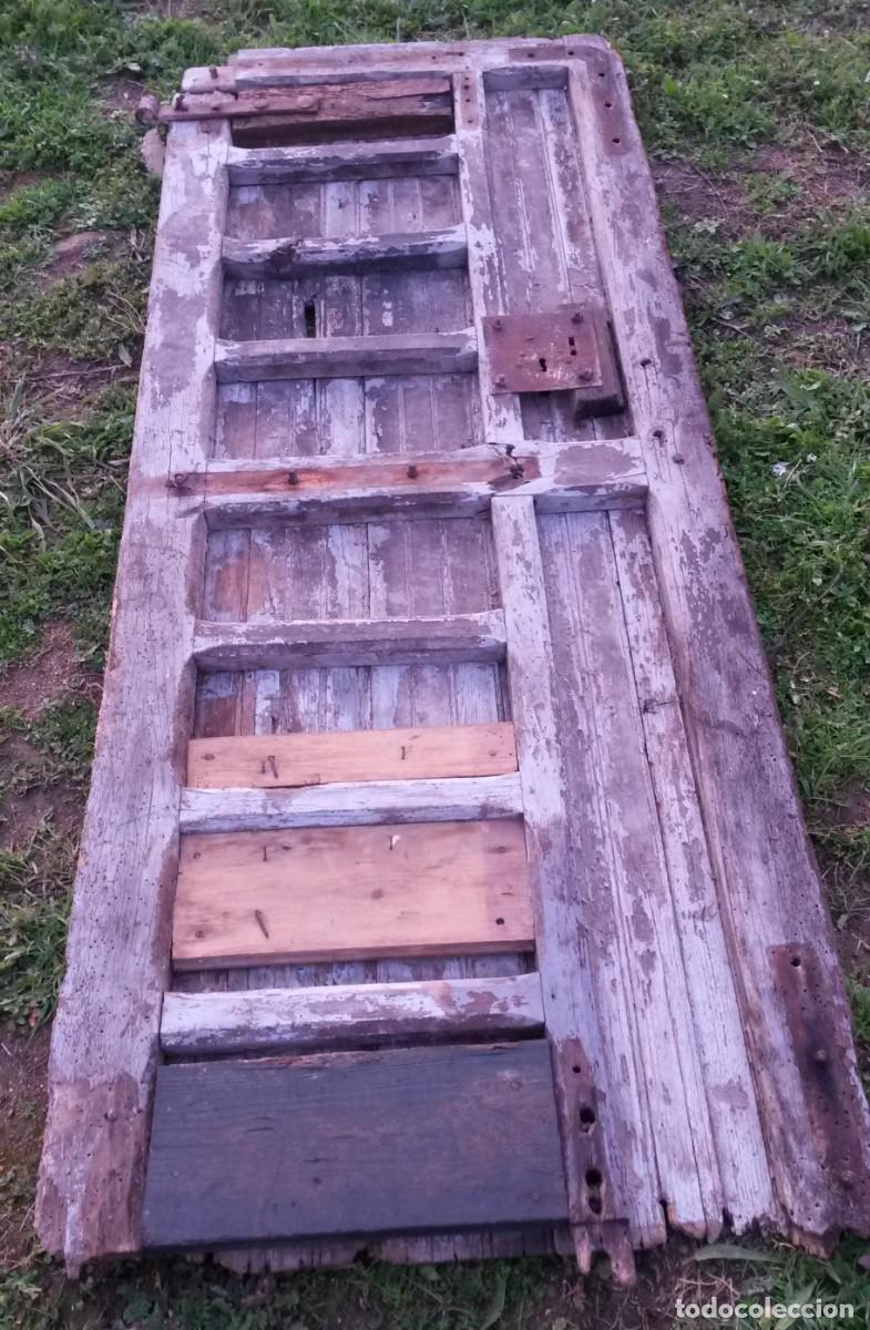 Antig&uuml;edades: Puerta de madera a restaurar - Foto 6