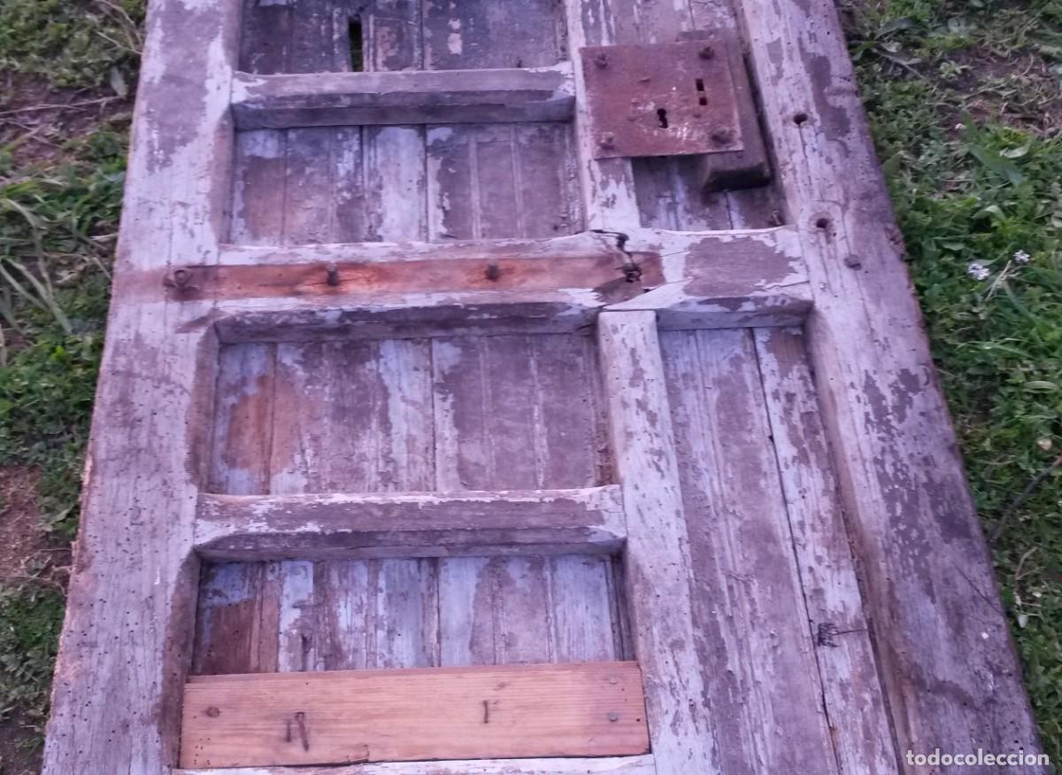 Antig&uuml;edades: Puerta de madera a restaurar - Foto 8