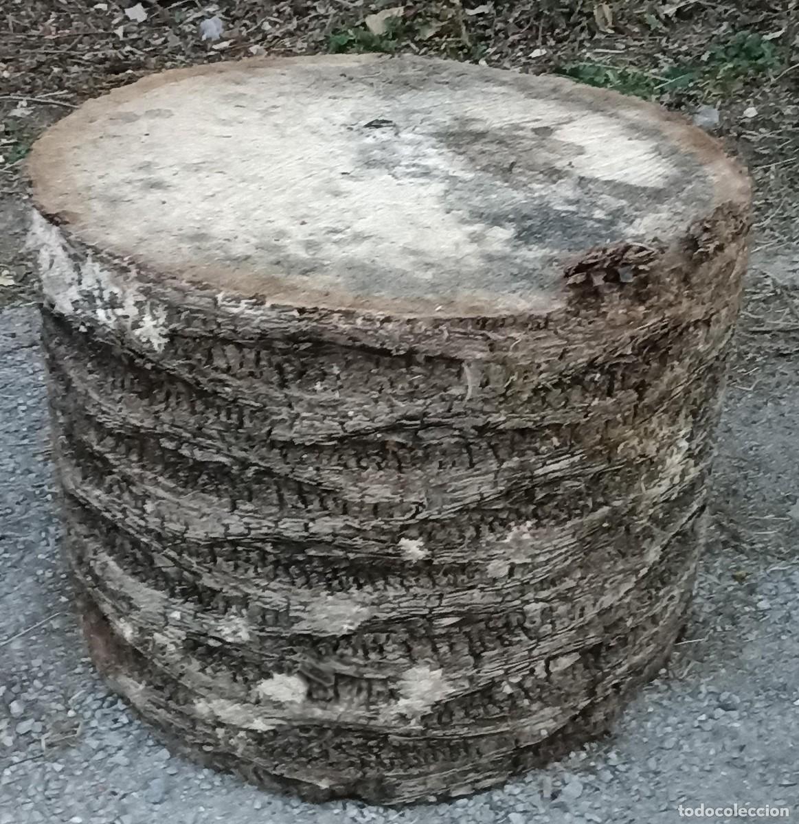 Antig&uuml;edades: Juego mesa y sillas de palmera - Foto 3