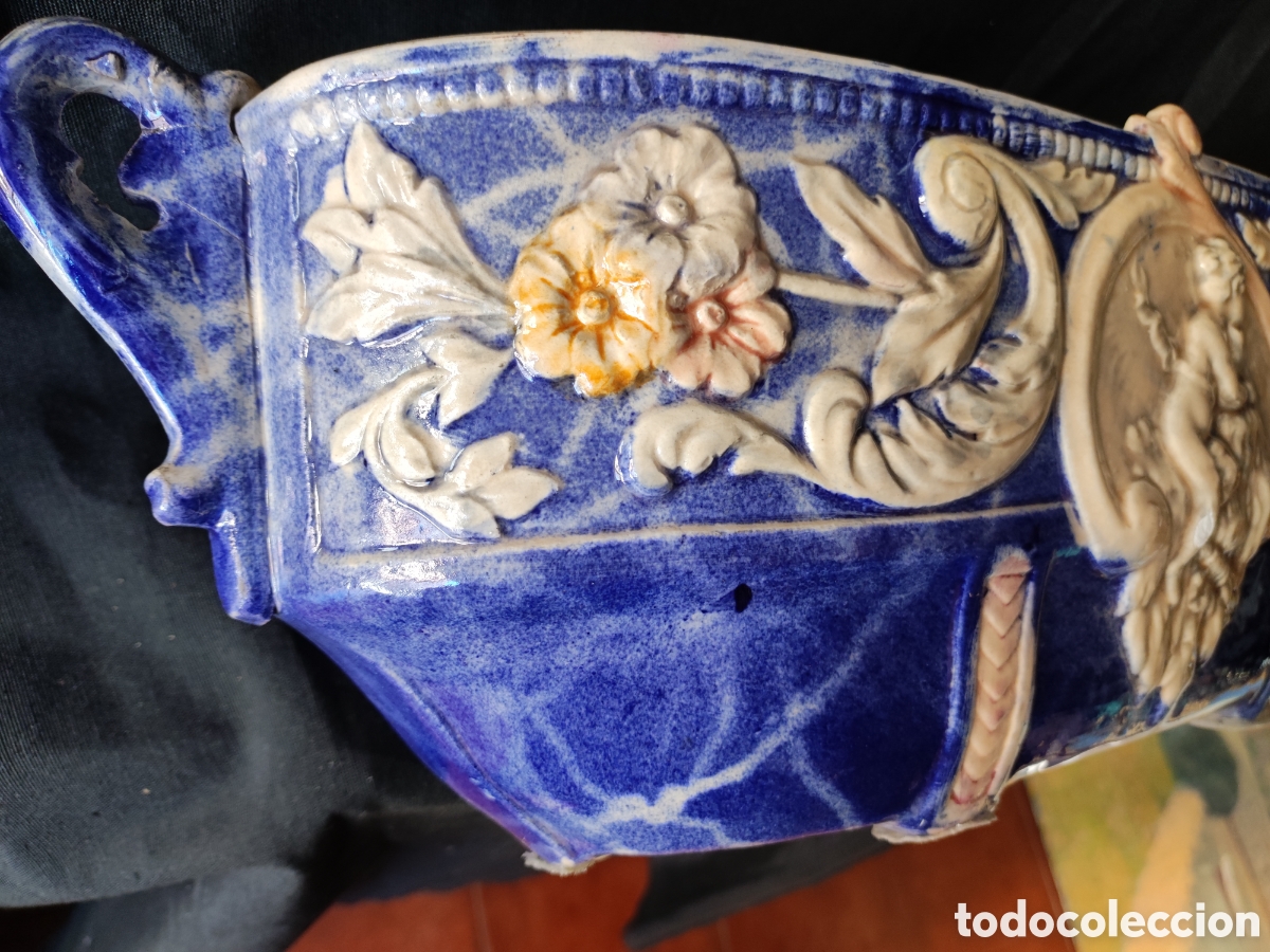 Antig&uuml;edades: Centro de mesa cer&aacute;mica - Foto 7