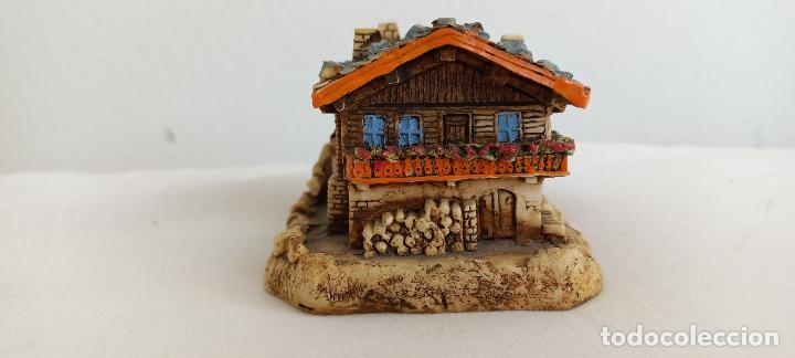 Antiques: CASA de CAMPO, CASITA. NIGRI ITALIA. PINTADA A MANO. MINIATURA PARA MAQUETAS DECORACION