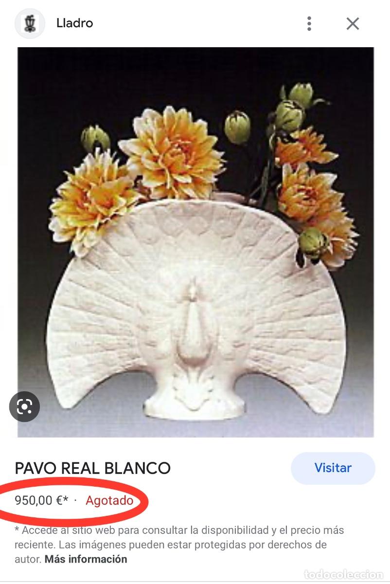 Antig&uuml;edades: REF: 01014767 &ldquo;PAVO REAL BLANCO&rdquo; LLADR&Oacute; - Foto 10