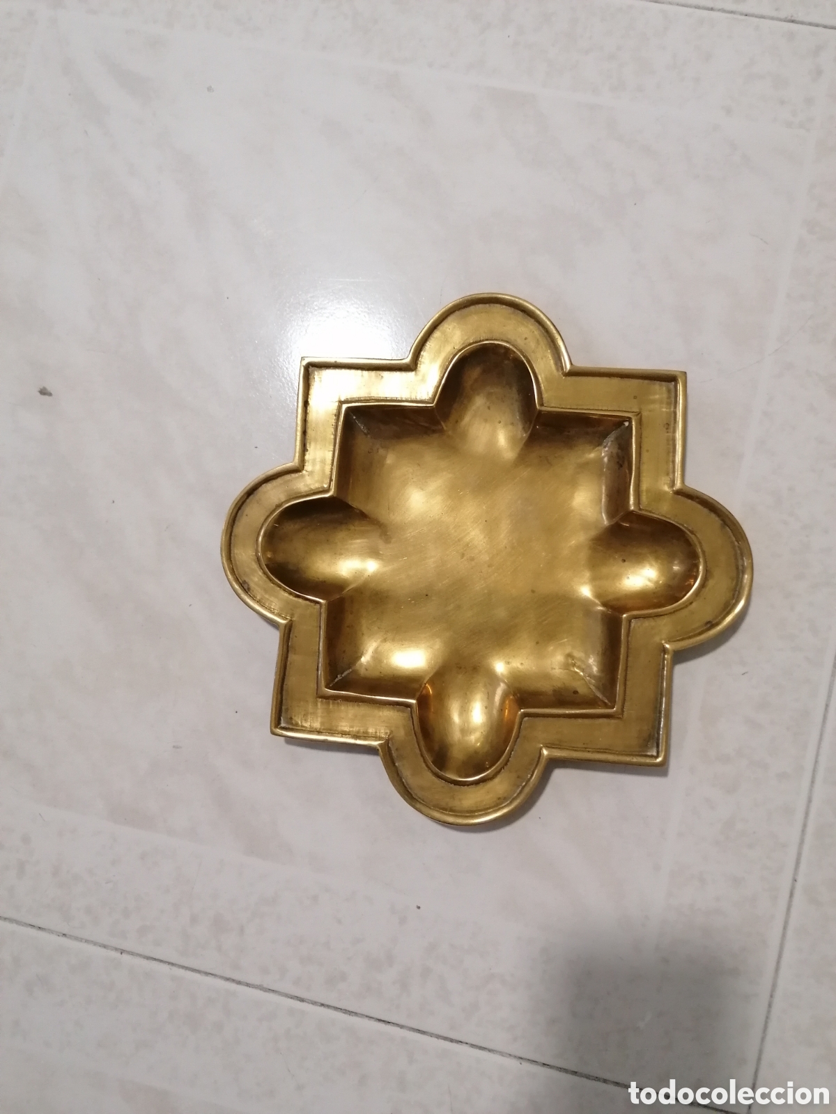 Antig&uuml;edades: Centro de mesa de bronce nuevo - Foto 4