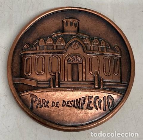 Antig&uuml;edades: Dos medallas conmemorativas de bronce - Foto 2