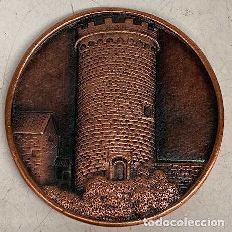 Antig&uuml;edades: Dos medallas conmemorativas de bronce - Foto 4