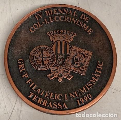 Antig&uuml;edades: Dos medallas conmemorativas de bronce - Foto 5