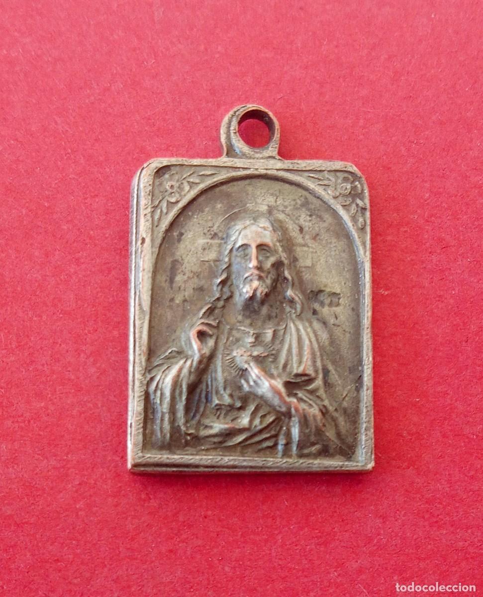 Antig&uuml;edades: Medalla Antigua Virgen del Miracle. Solsona. - Foto 2