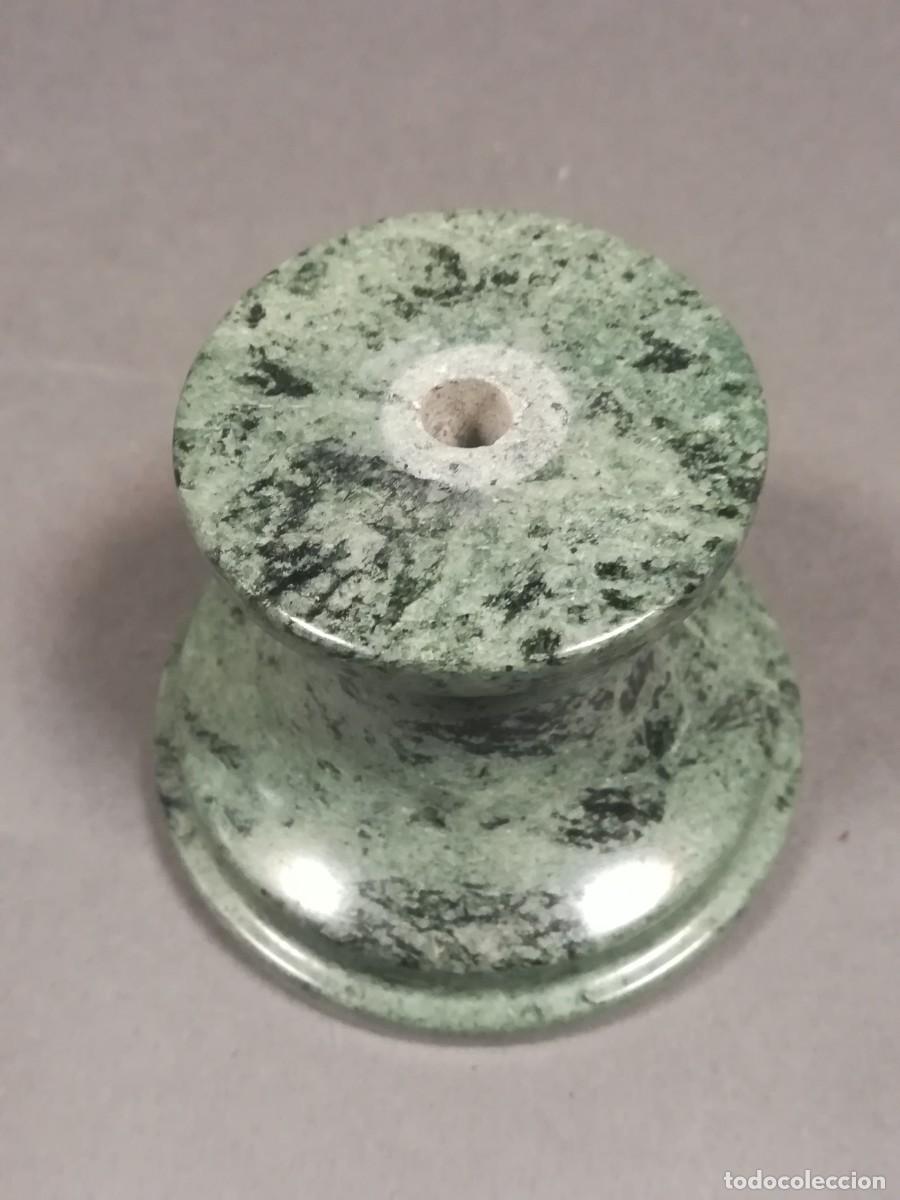 Antig&uuml;edades: BASE PEANA MARMOL VERDE - Foto 1