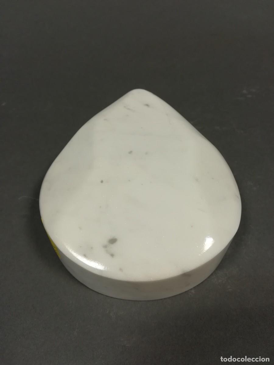 Antig&uuml;edades: BASE PEANA MARMOL BLANCO ROCA HIELO - Foto 2