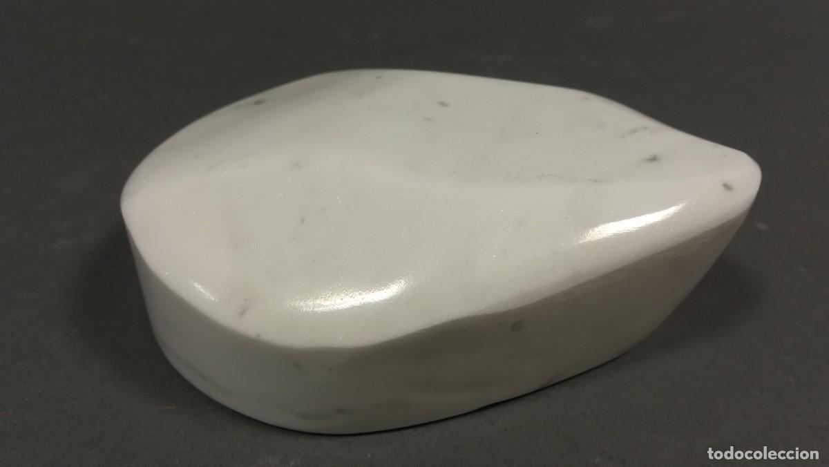 Antig&uuml;edades: BASE PEANA MARMOL BLANCO ROCA HIELO - Foto 3