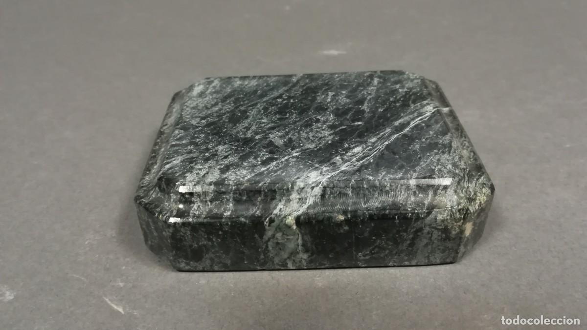 Antig&uuml;edades: BASE MARMOL VERDE RECTANGULAR - Foto 2