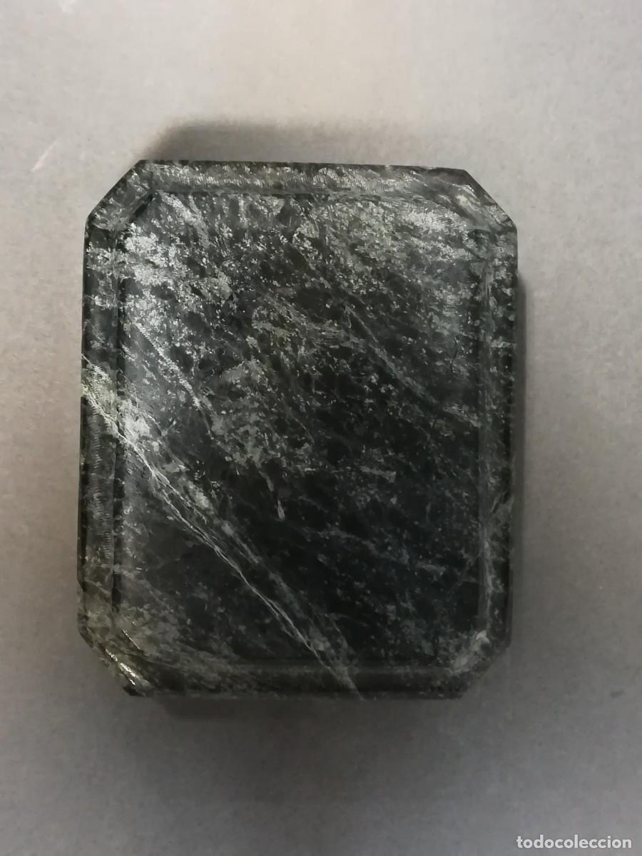 Antig&uuml;edades: BASE MARMOL VERDE RECTANGULAR - Foto 3