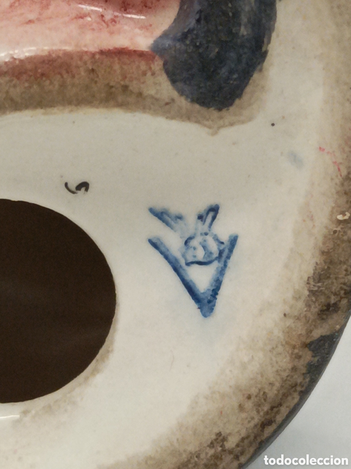 Antig&uuml;edades: Virgen Porcelana Sellada y numerada - Foto 6