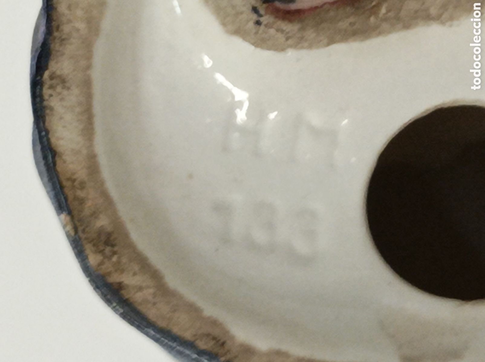 Antig&uuml;edades: Virgen Porcelana Sellada y numerada - Foto 7