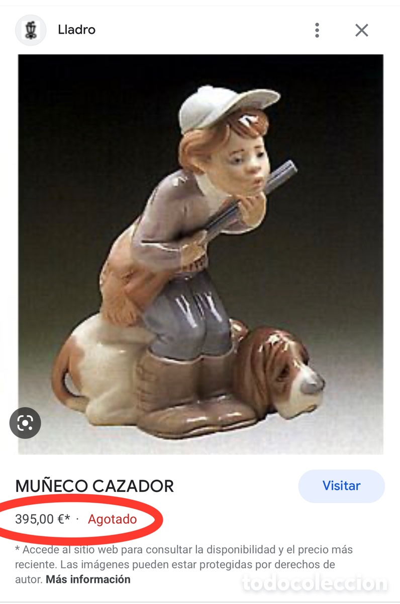 Antig&uuml;edades: REF: 01004971 &ldquo;MU&Ntilde;ECO CAZADOR&rdquo; LLADR&Oacute; - Foto 16