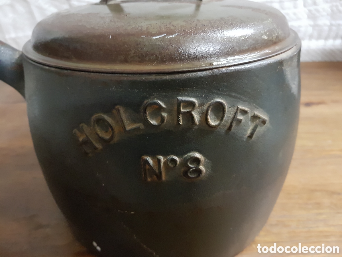 Antig&uuml;edades: Olla Holgroft n&deg;8 de hierro - Foto 4